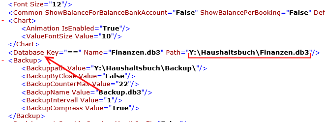 einstellungs-xml